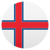 🇫🇴 flag: Faroe Islands display on JoyPixels